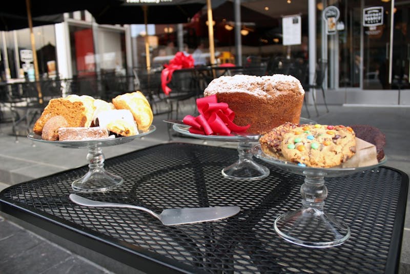 A Recap in Photos Corner Bakery Grand Opening The Daily Pennsylvanian