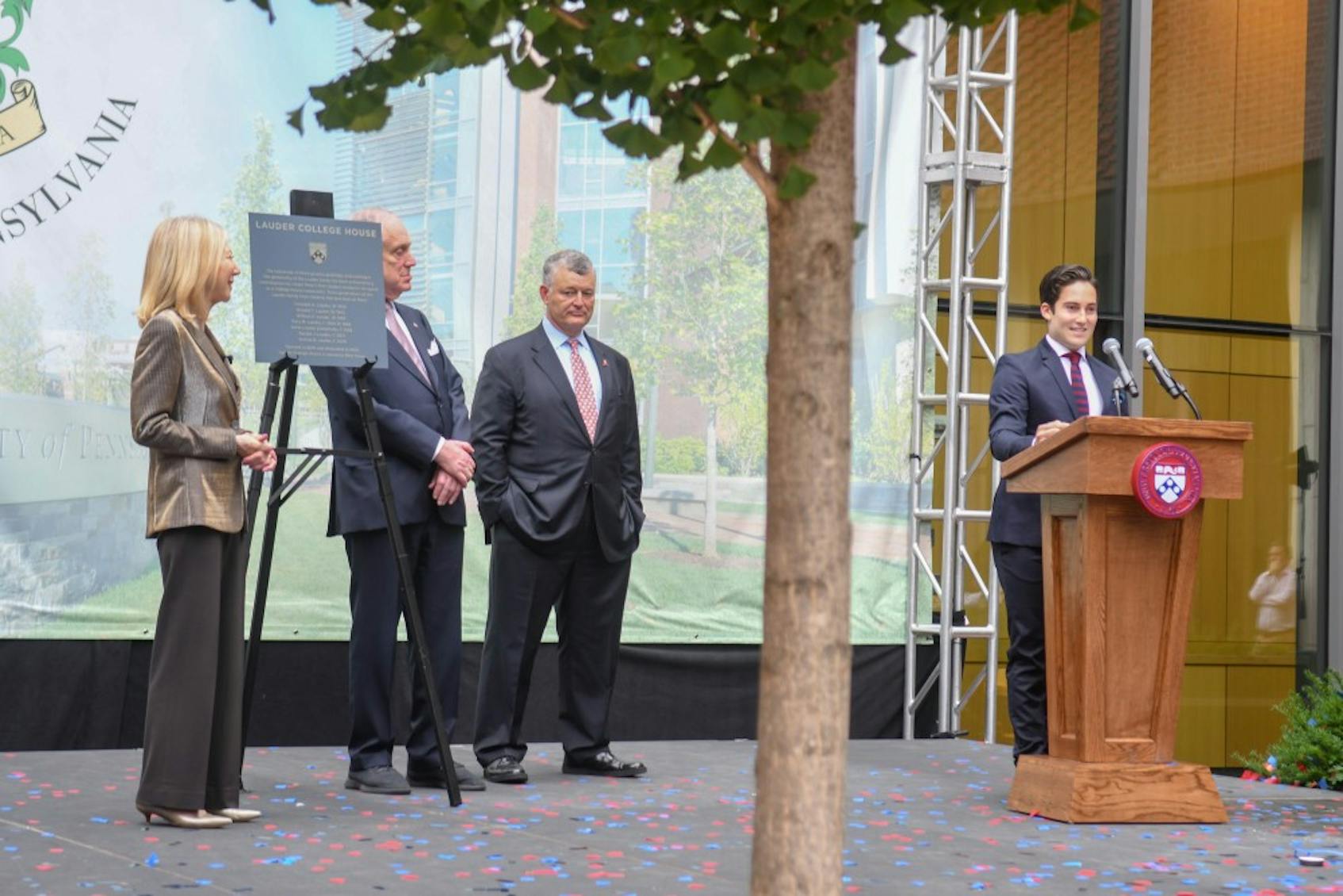 New College House Renaming Lauder