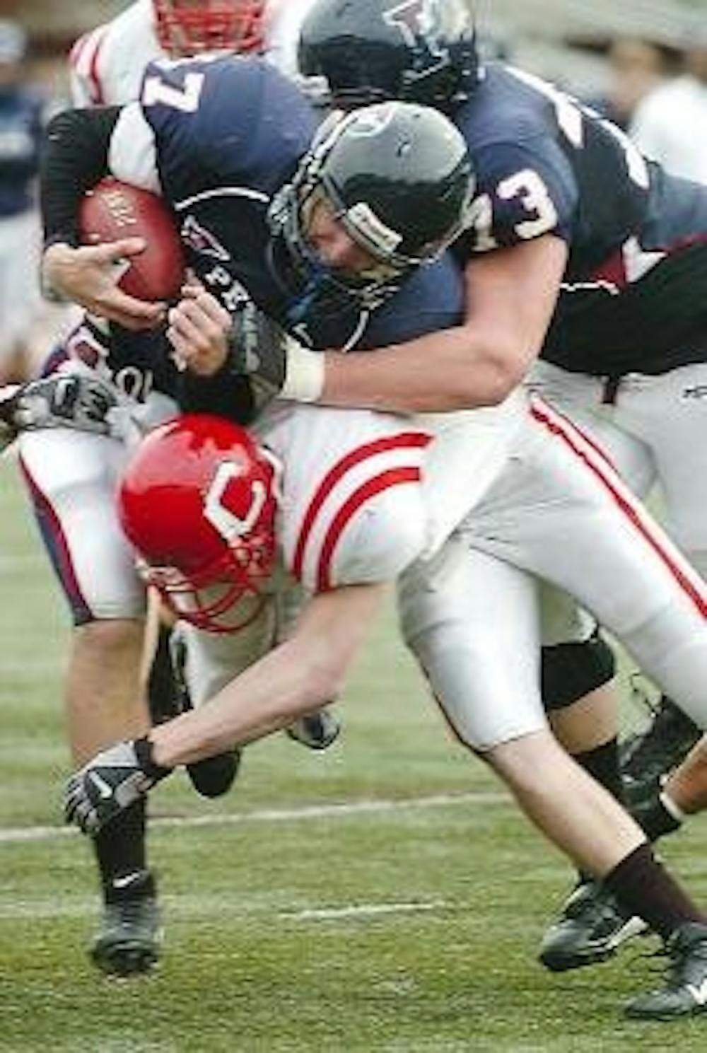 Football | It's small solace, but seniors leave in style