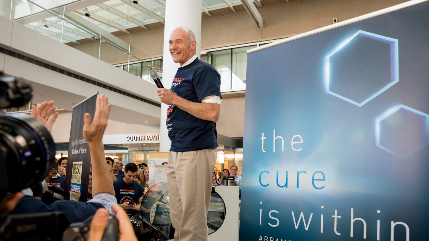 Carl June Abramson Cancer Center Kymriah Flash Mob.jpg