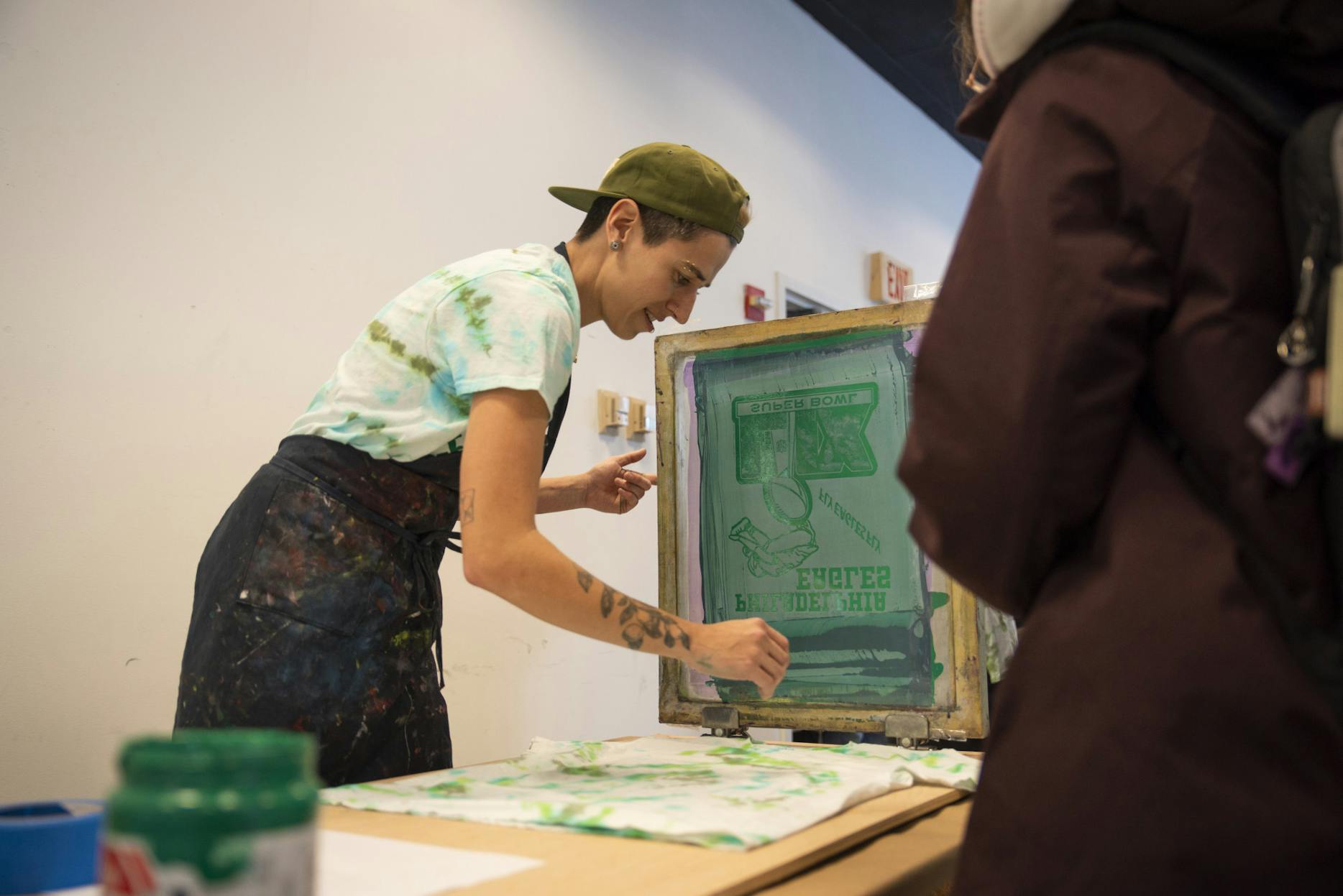 02-07-25 Screenprinting (Chenyao Liu)