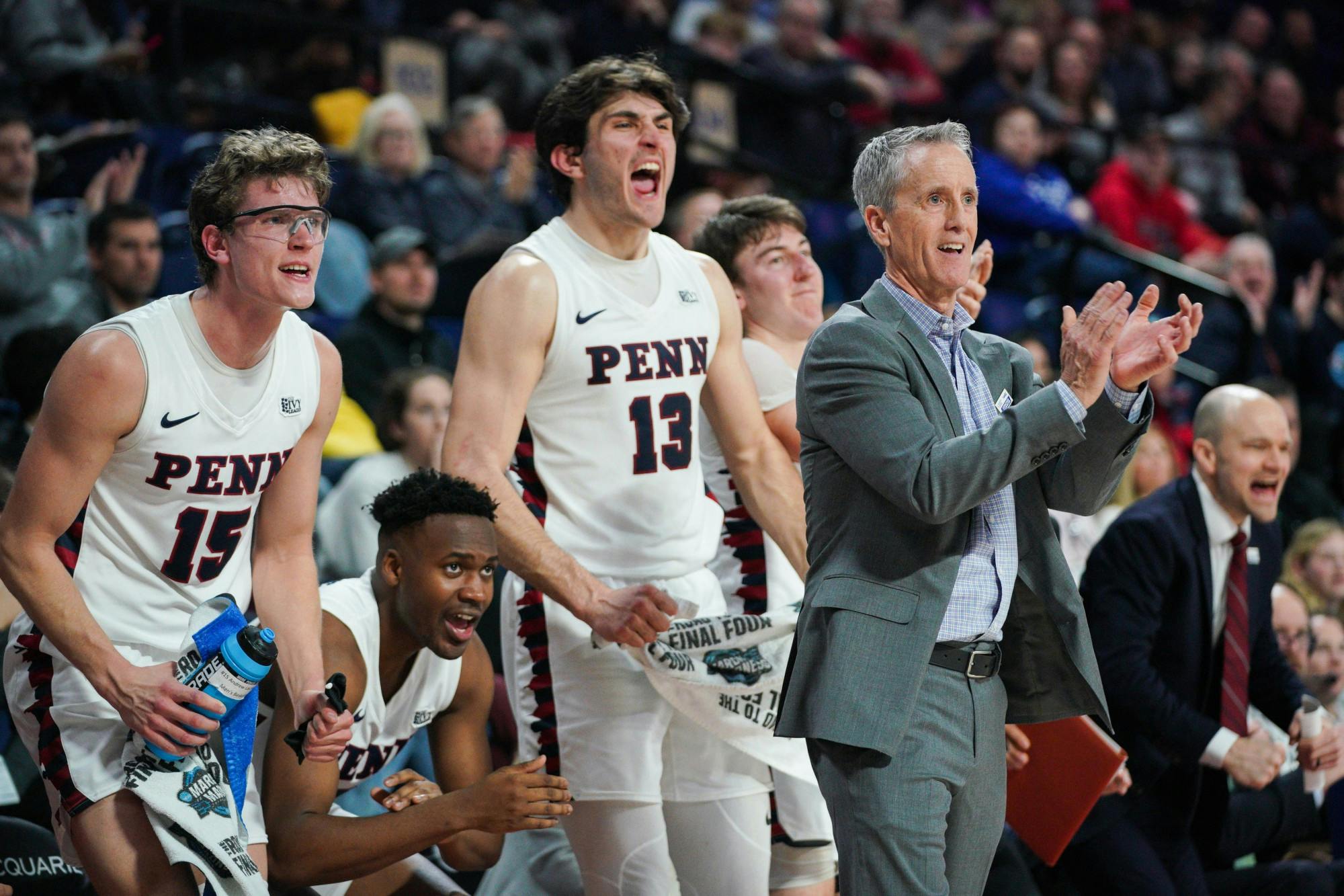 01-28-23 Men's Basketball vs Harvard Steve Donahue (Anna Vazhaeparambil)-01.jpg