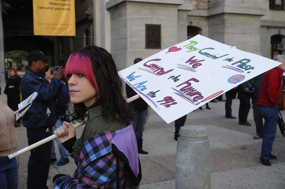 The Occupy Philadelphia protest kicked off Thursday morning at City Hall.