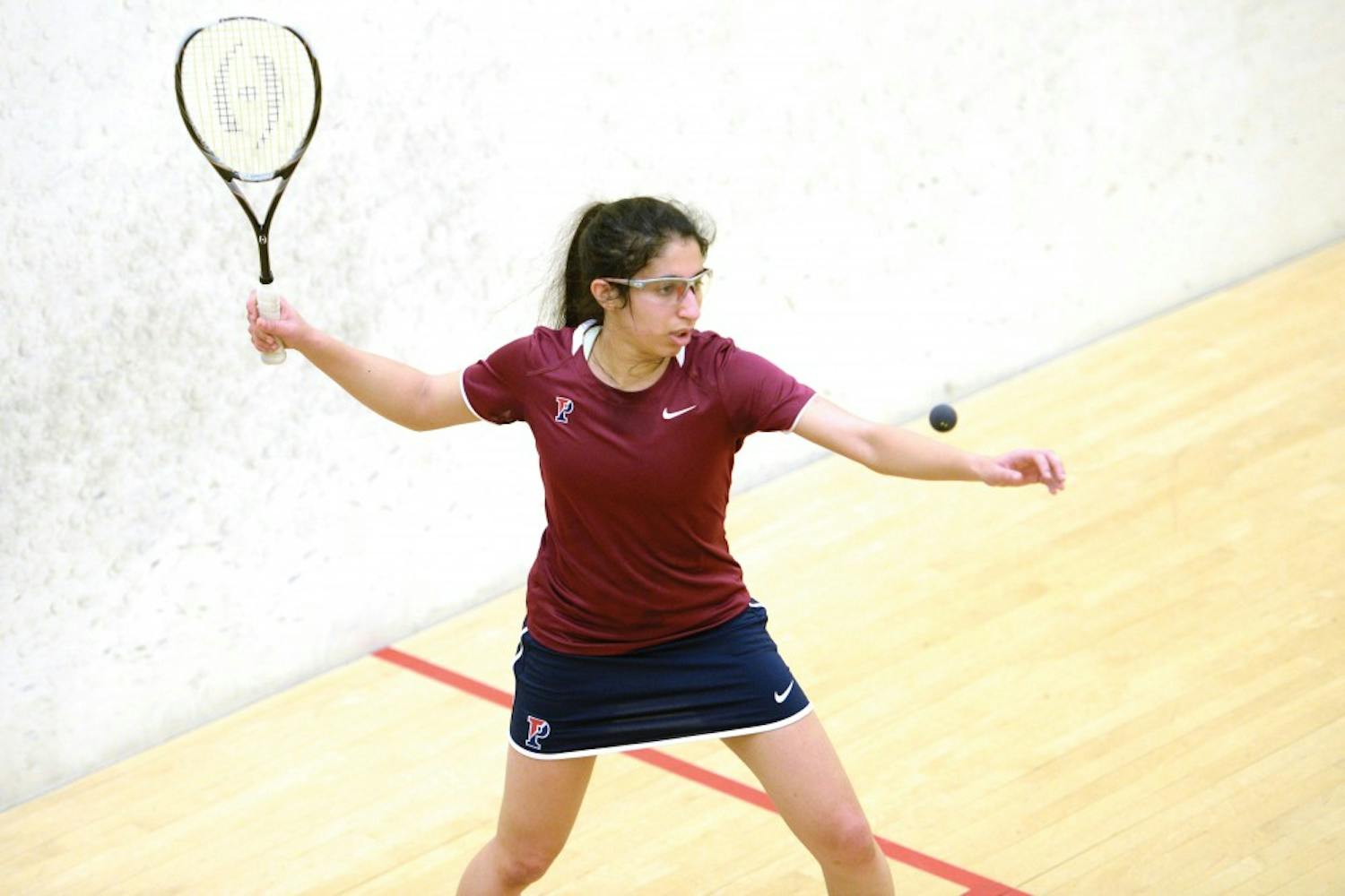 Penn's No. 1 Reeham Salah is undefeated in competition this year, going 7-0 including wins against counterparts at three other top-five teams.