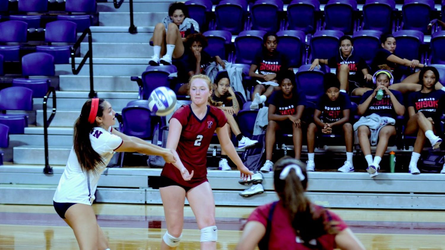 Junior Michelle Pereira led the team in kills versus Villanova on Saturday, the team stumbled to a 1-2 tournament record.