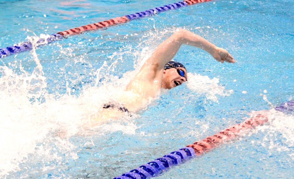 Penn Swimming defeats UConn at Scheer Pool Saturday, November 10