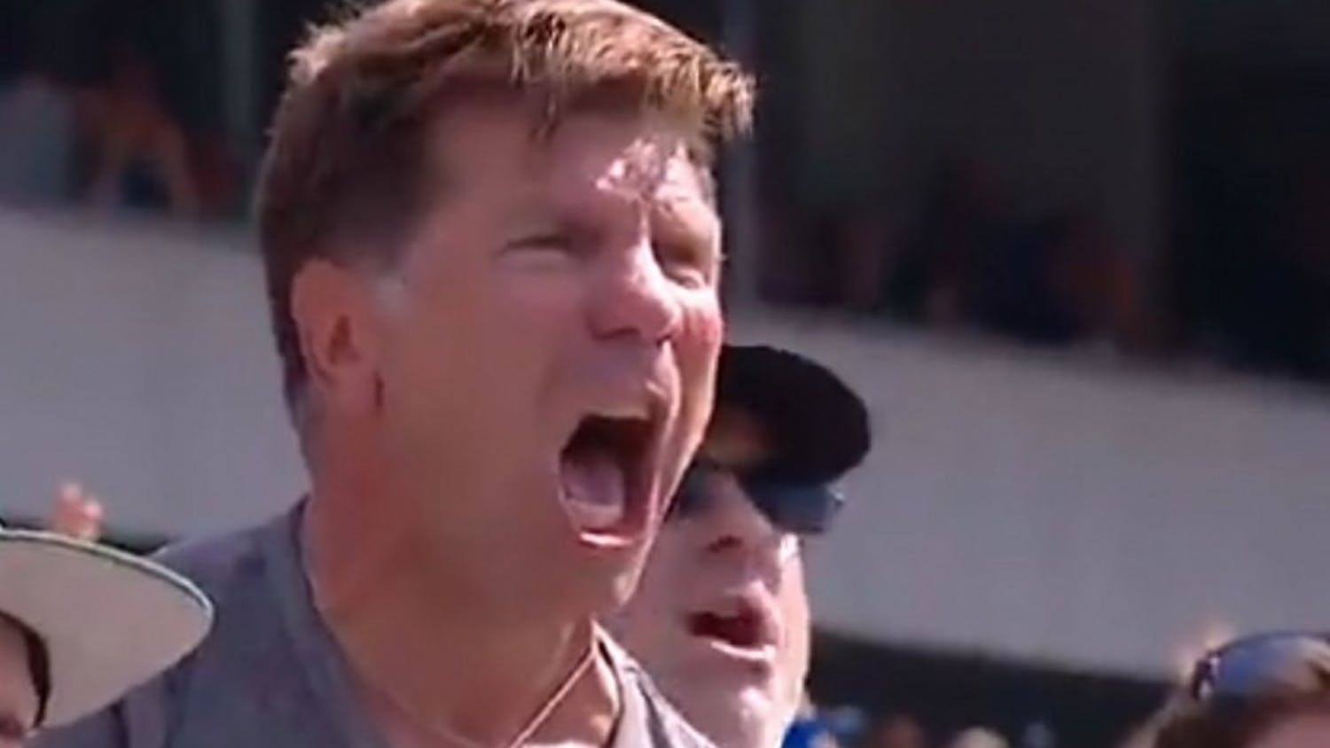 dean furda yelling at eagles game