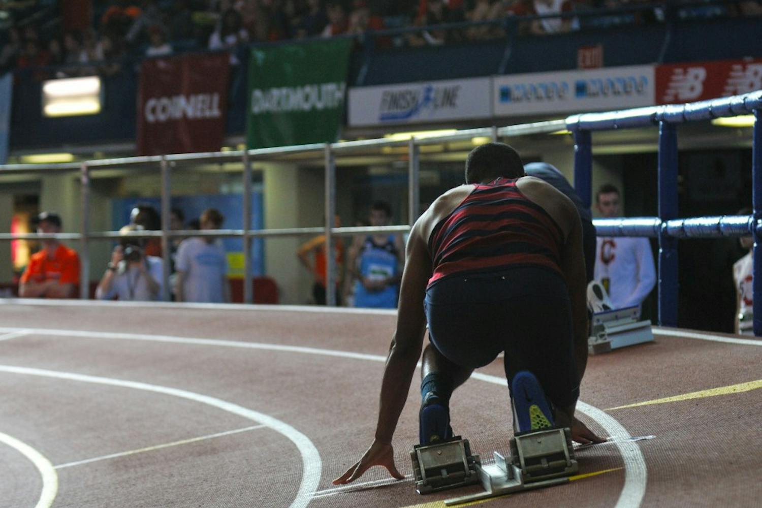 Sophomore sprinter Calvary Rogers was all alone in the starting blocks prior to the men's 200-meter race at Ivy Heps — but that didn't stop him from shattering a meet record in a wildly successful weekend.
