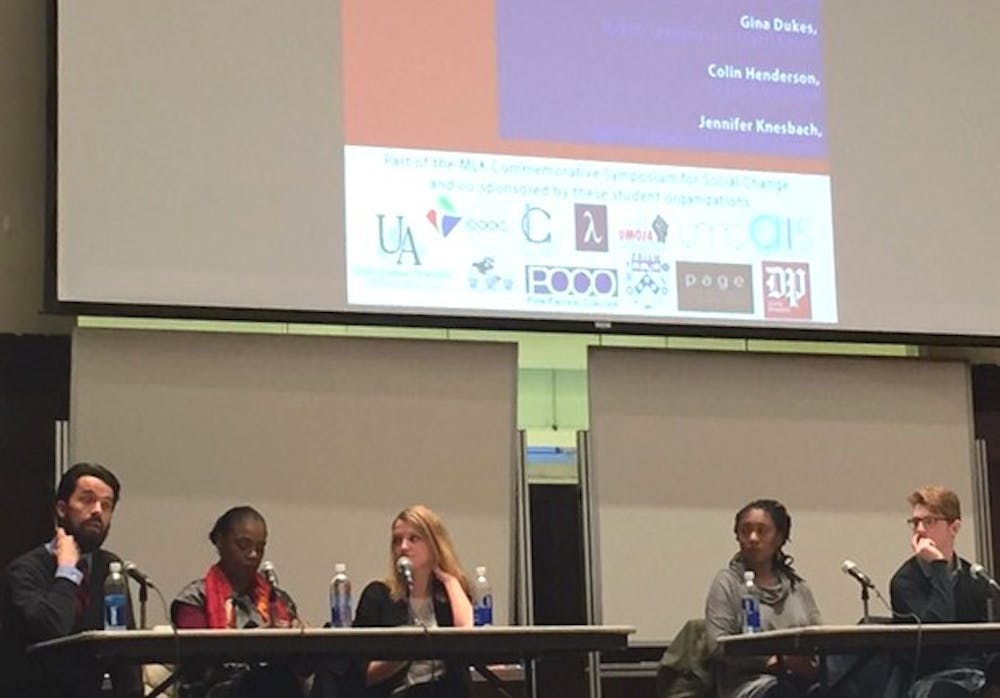 The Open Expression Panel discussed the ideas of safe spaces and microagressions. 