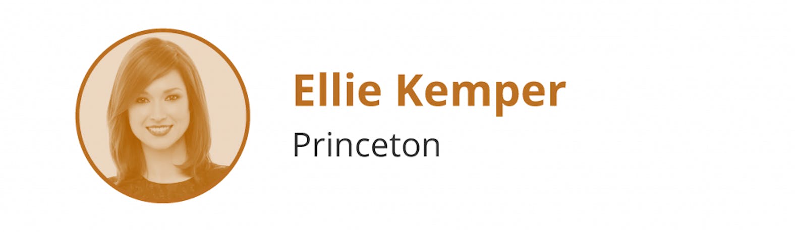 ellie kemper princeton
