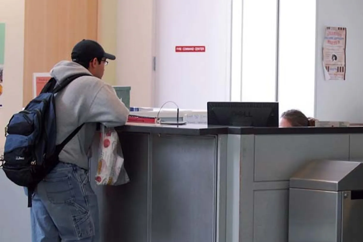 In high rises, students work the late, late shift