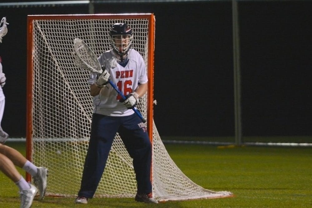 Despite one of the strongest showings of the season from sophomore goalie Reed Junkin, Penn was unable to hold onto an early four goal lead.