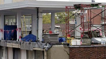 Around and above, dorms get facelift