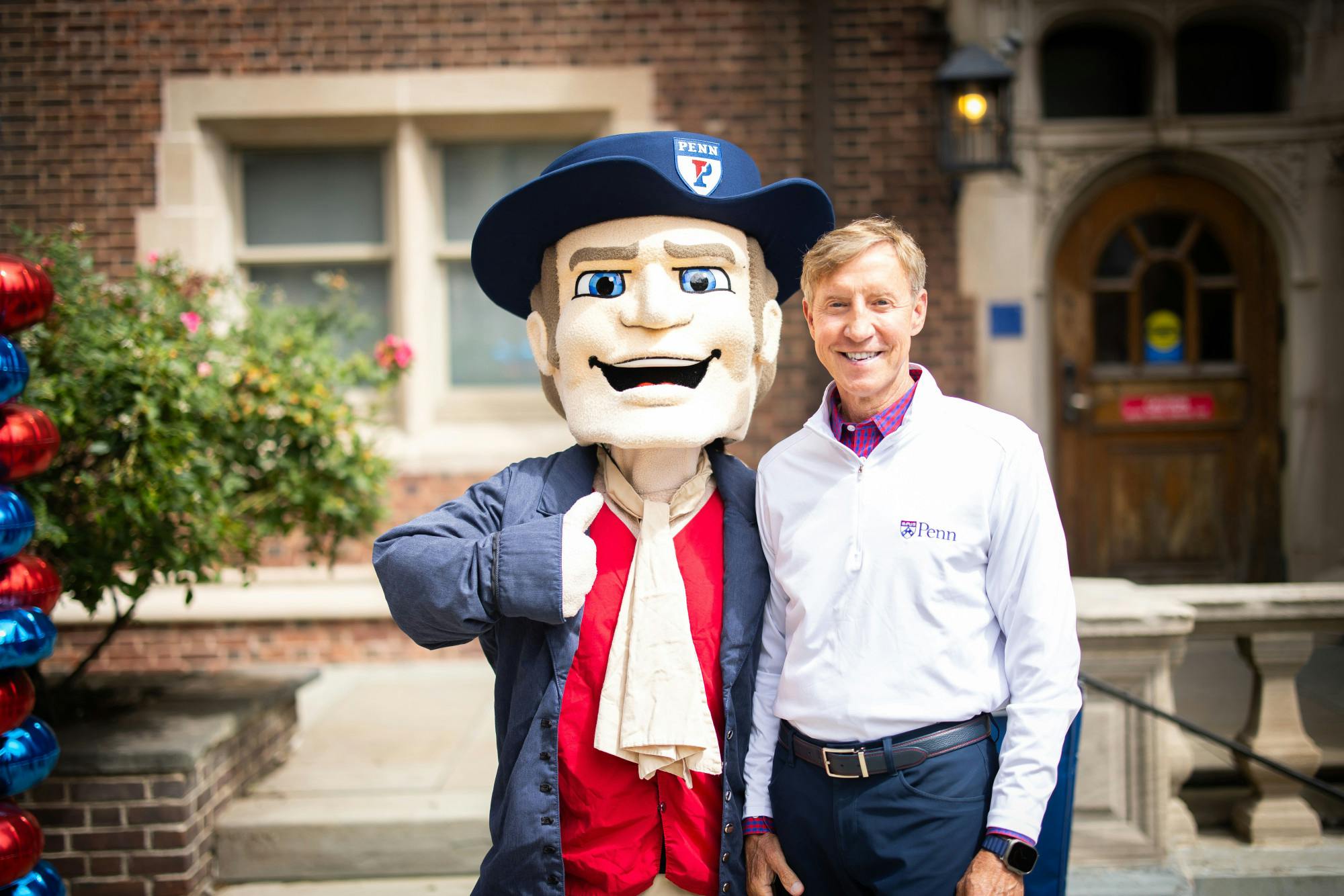 Larry Jameson and Quaker (Photo by Eric Sucar)