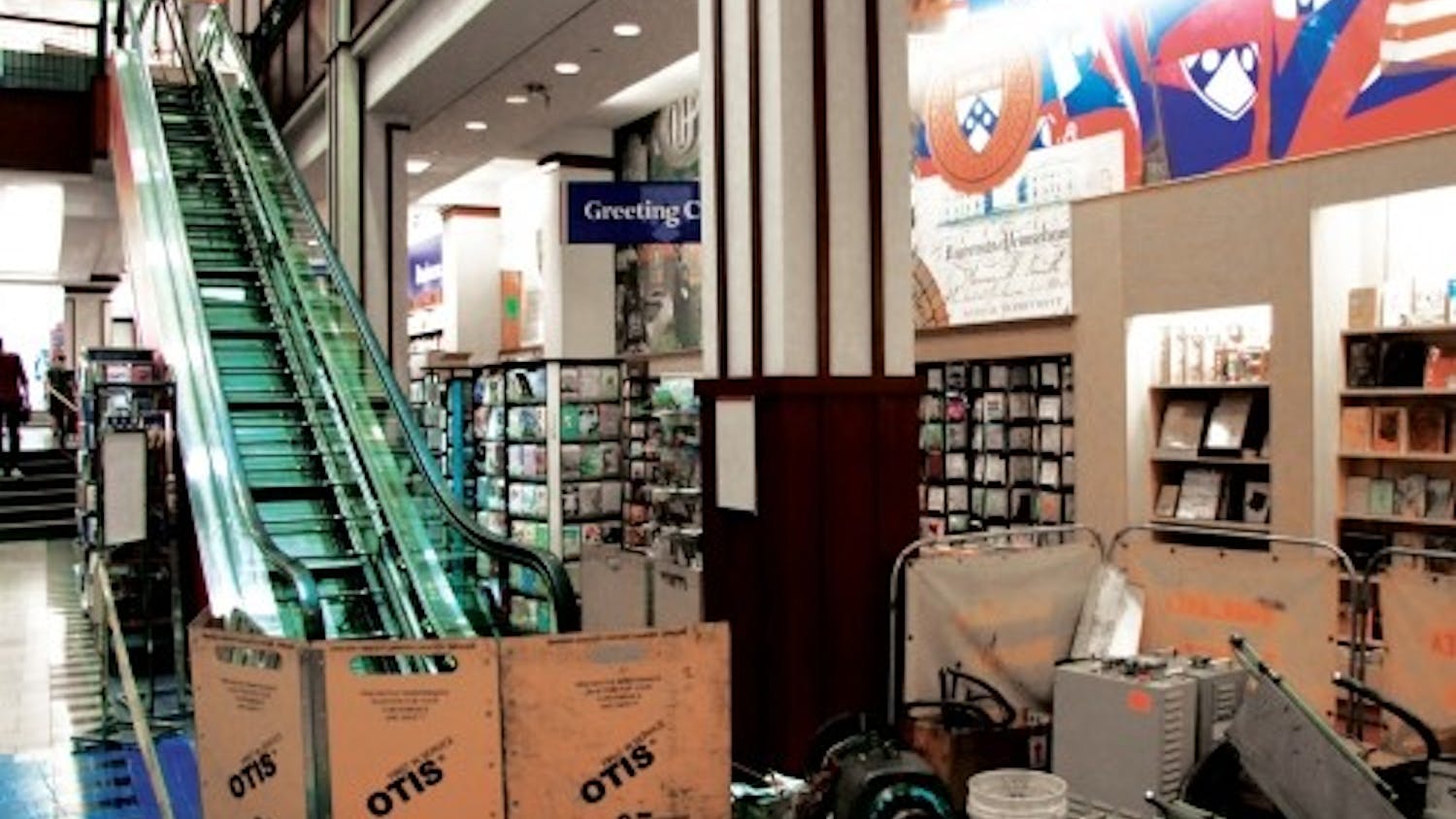 The cafe inside the Penn Bookstore was one local eatery recently cited for health violations. 