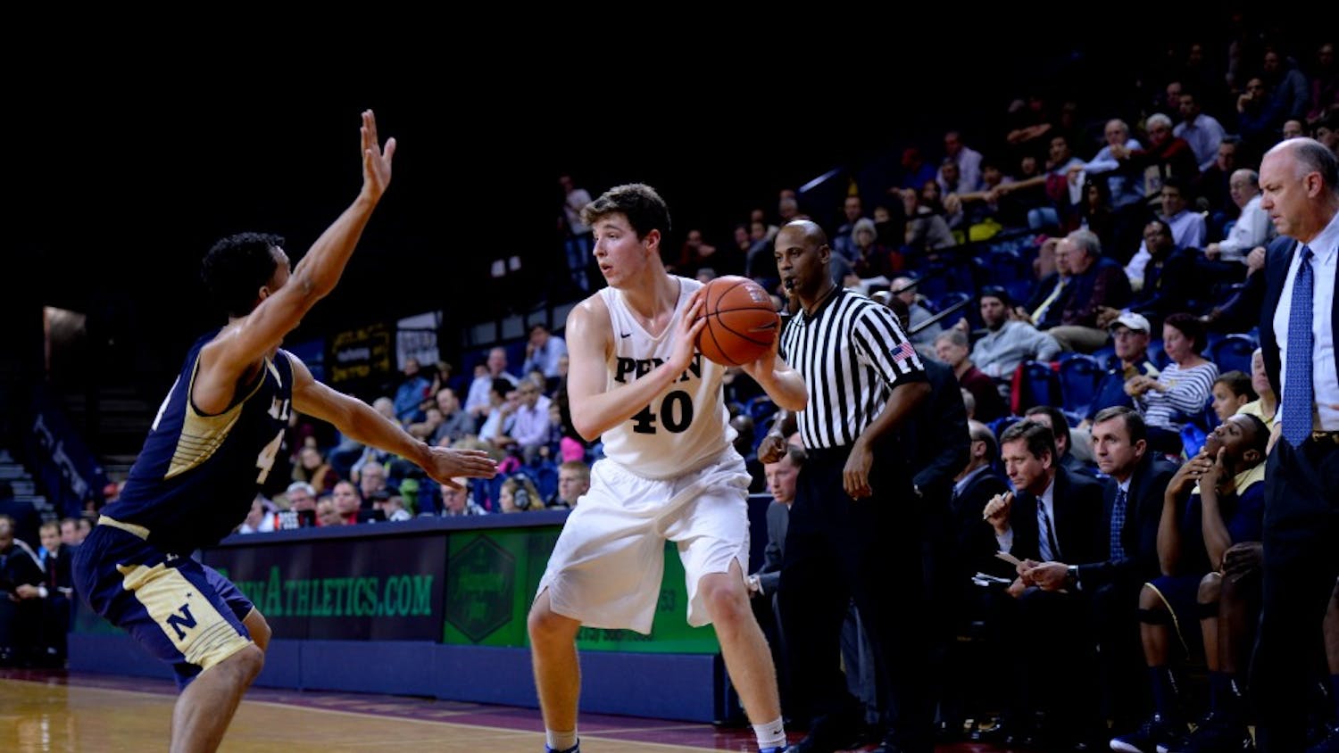 Sophomore forward Dan Dwyer started his second career collegiate game in Penn's third straight loss.