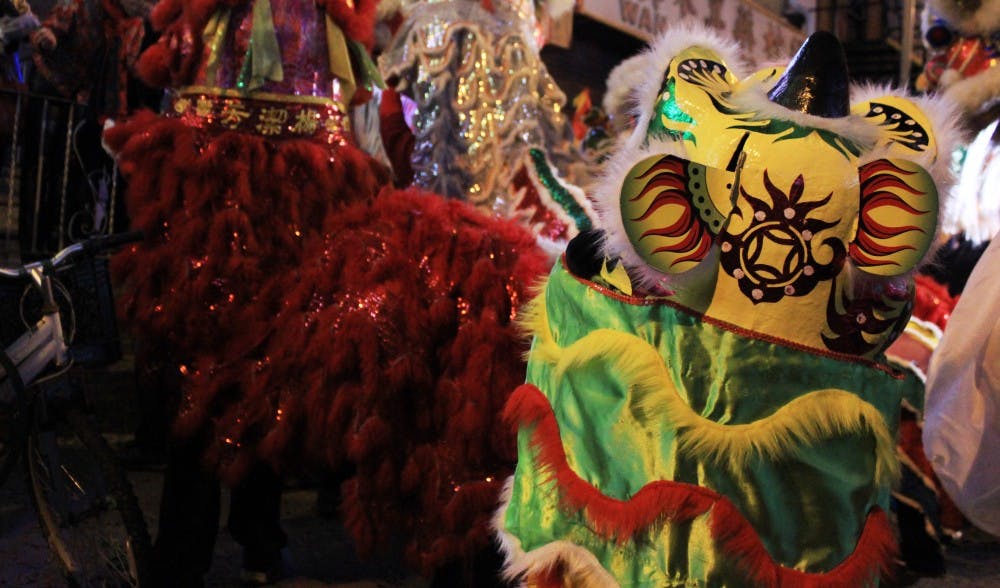 Chinatown hosted its annual Lunar New Year parade Wednesday night