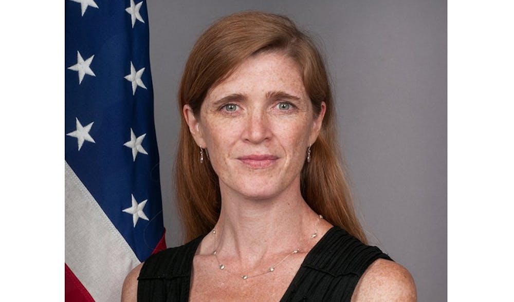 This year's commencement speaker will be UN representative Samantha Power, who is also a member of President Obama’s cabinet and a Pulitzer-prize winning author.