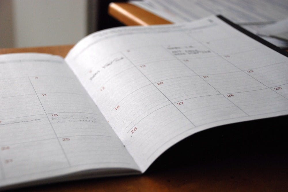 Day Planner Organizer Calendar Schedule Monthly