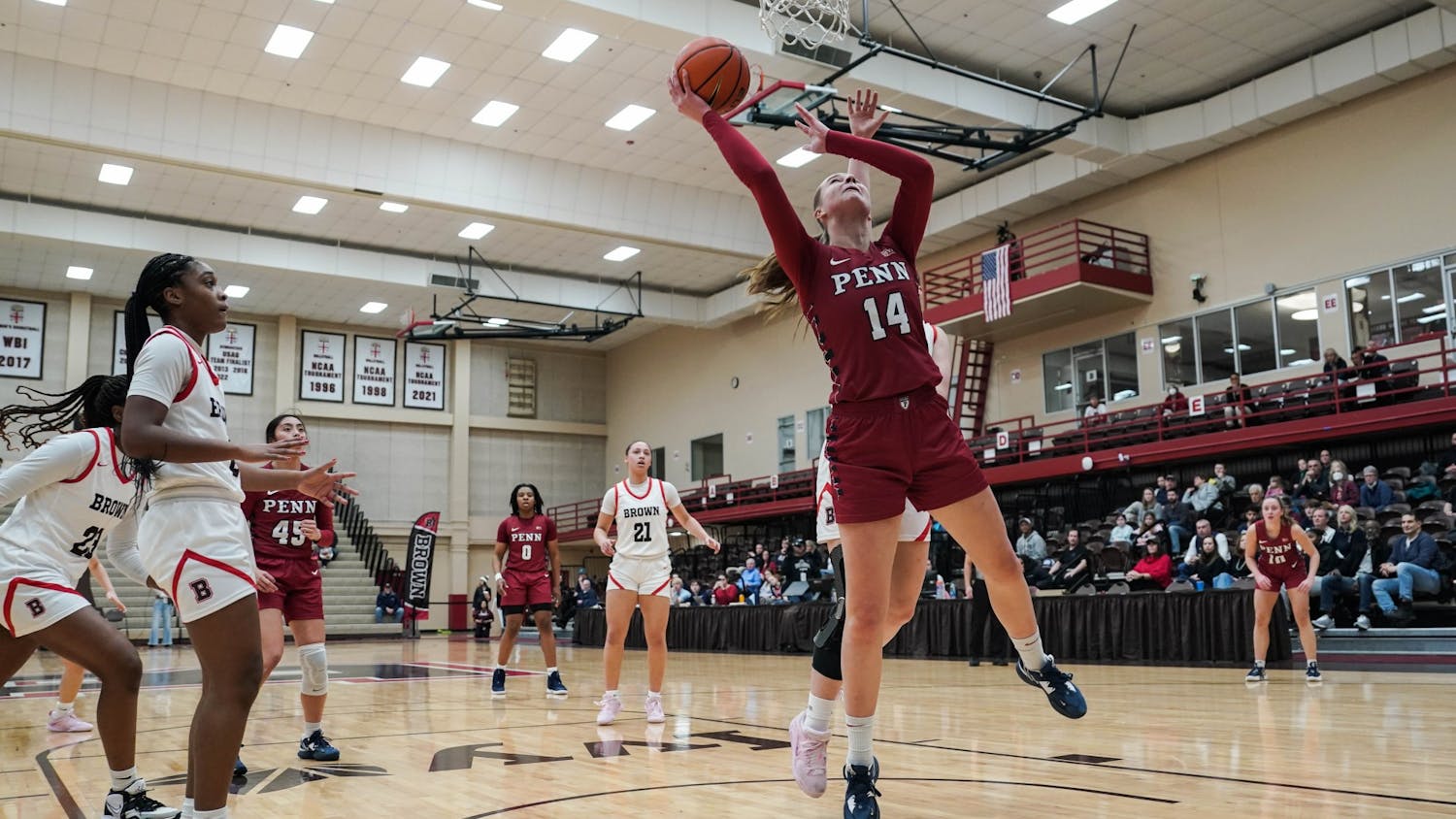 02-18-23 Women's Basketball vs Brown Floor Toonders (Anna Vazhaeparambil)-01.jpg