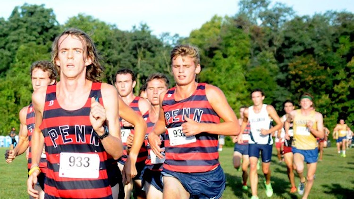 Big 5 Cross Country Meet. Penn dominated