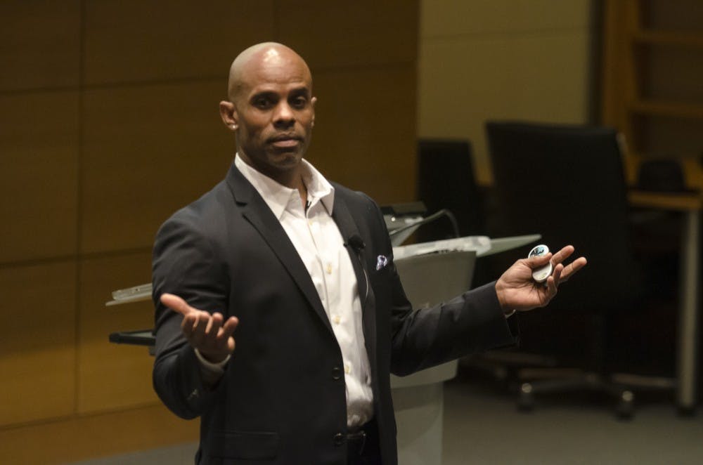 	Last night, Ted Bunch, the co-founder of Call to Men, spoke in Huntsman about how the traditional concept of manhood contributes to domestic abuse. 