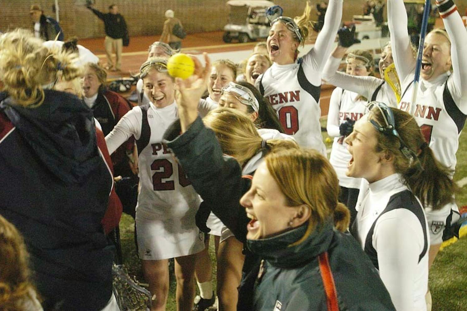 W. Lax: Early decision: Quakers romp to Ivy title