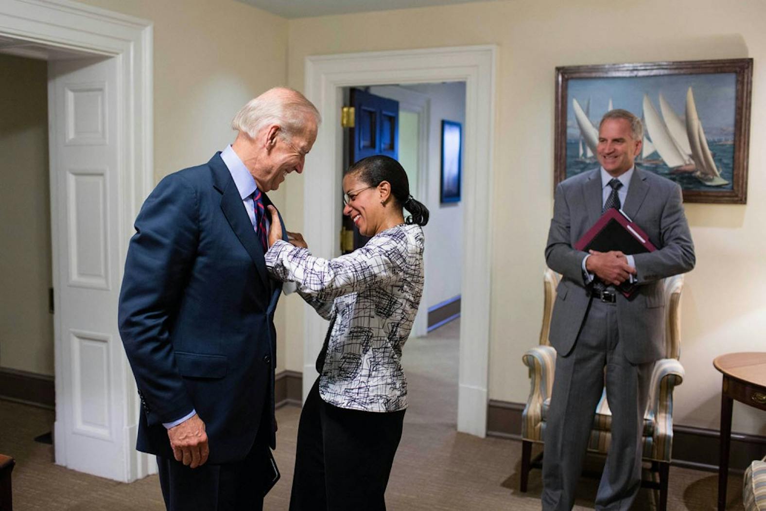 Susan Rice and Joe Biden