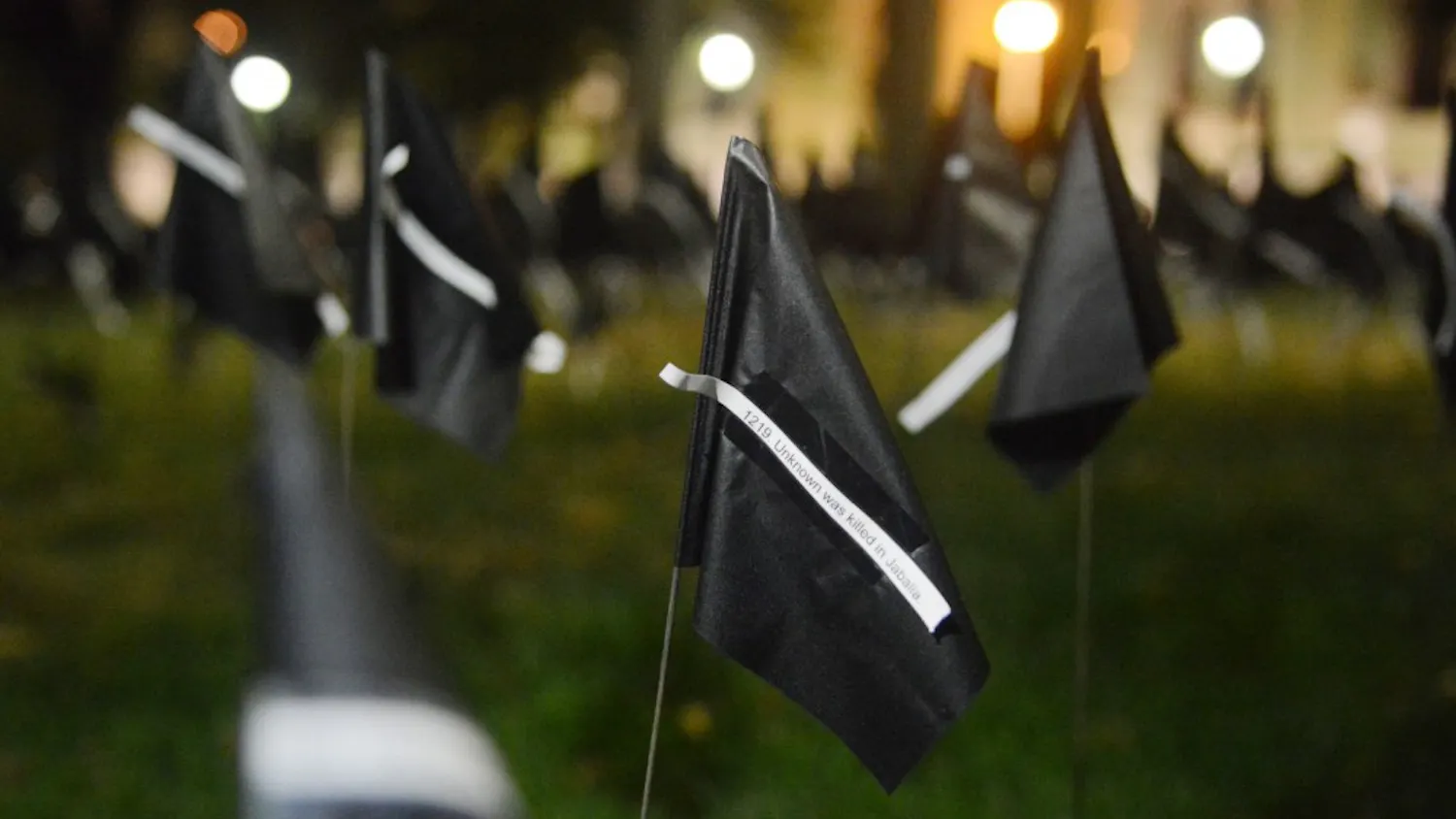 22 Minutes for 2200 Lives: Candlelight vigil in remembrance of lives lost in Gaza