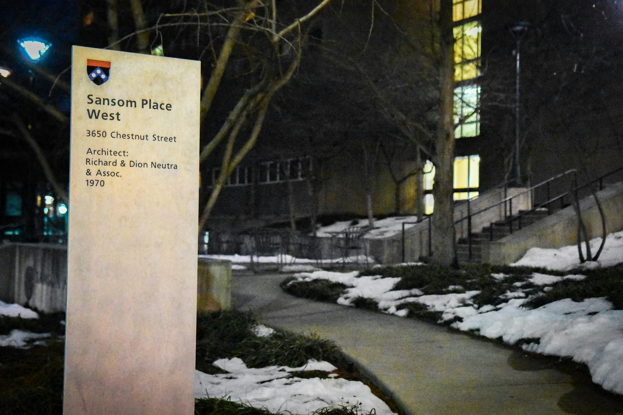 Sansom West Exterior Sign 2.9.21