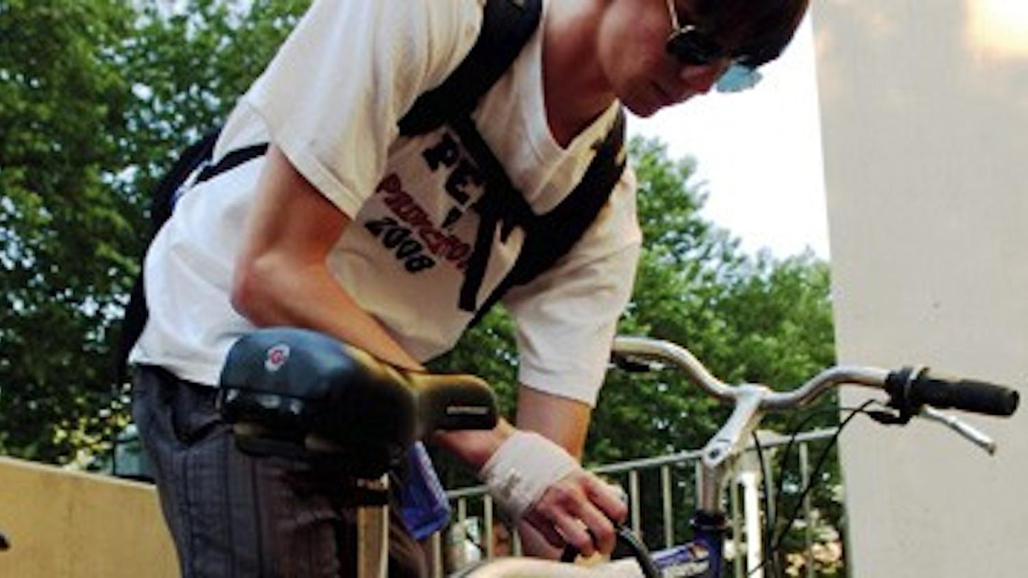 A lesson in bicycle security