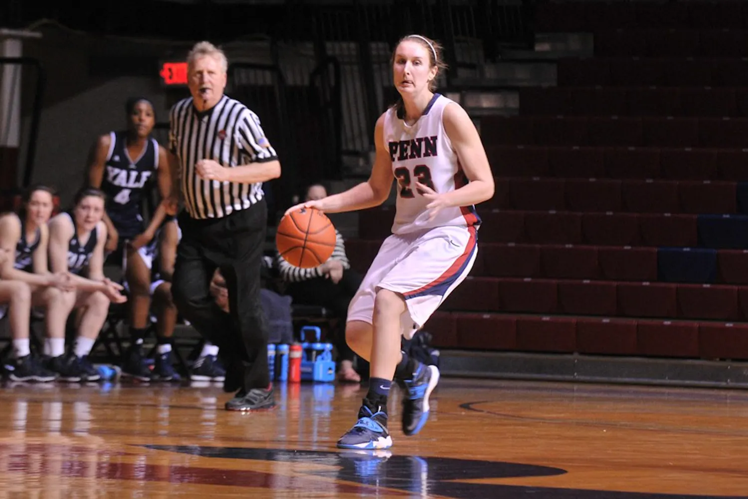 Women's Hoops victory over Yale