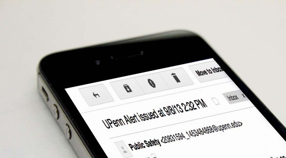 	The first of the alleged armed robberies was that of a female Penn student, which was on the 4000 block of Pine Street and prompted a UPennAlert.