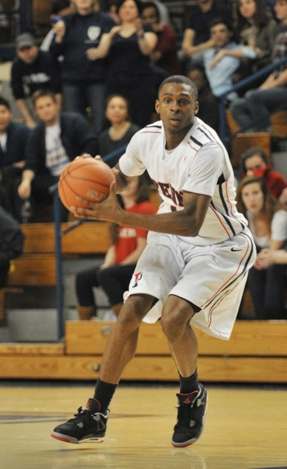 	Sophomore guard Tony Hicks committed five turnovers Saturday at Lafayette. 