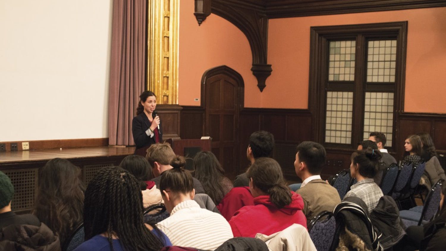 Student representatives from around the Ivy League shared their grievances and current campus policies about mental health.