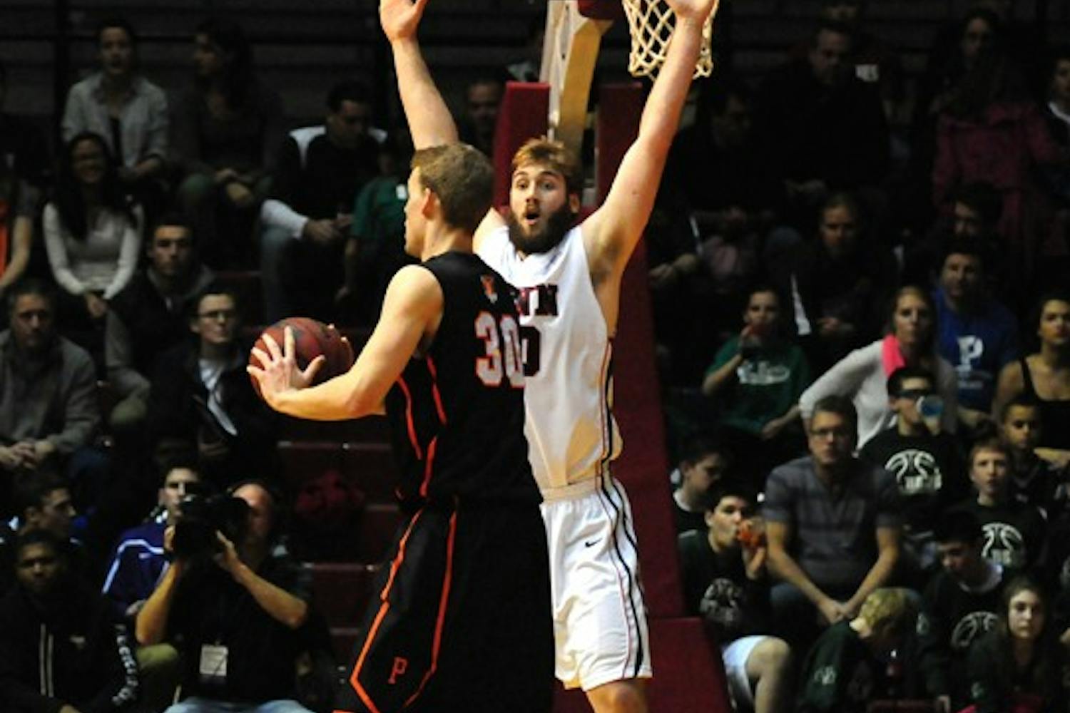Men's Basketball vs. Princeton, their biggest victory in two years
