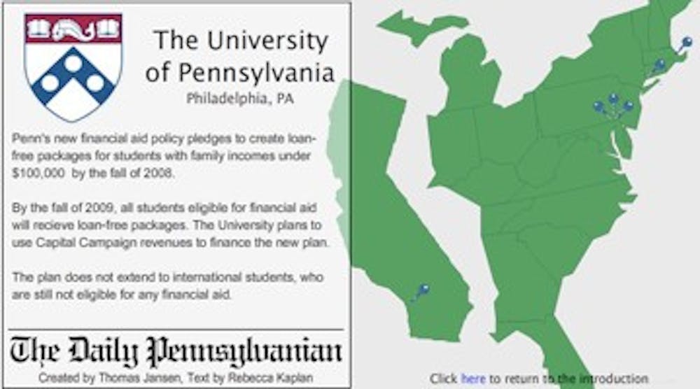 Students embrace loan-free aid plan w/ Interactive Feature