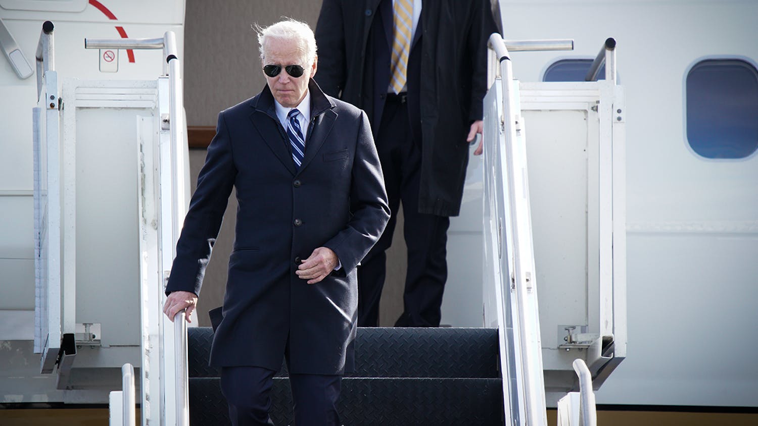 2-23-23 Joe Biden Airport Arrival (Jesse Zhang)