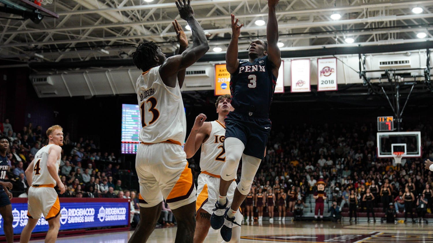 11-07-22 Men's Basketball vs Iona Jordan Dingle (Anna Vazhaeparambil)-01.jpg