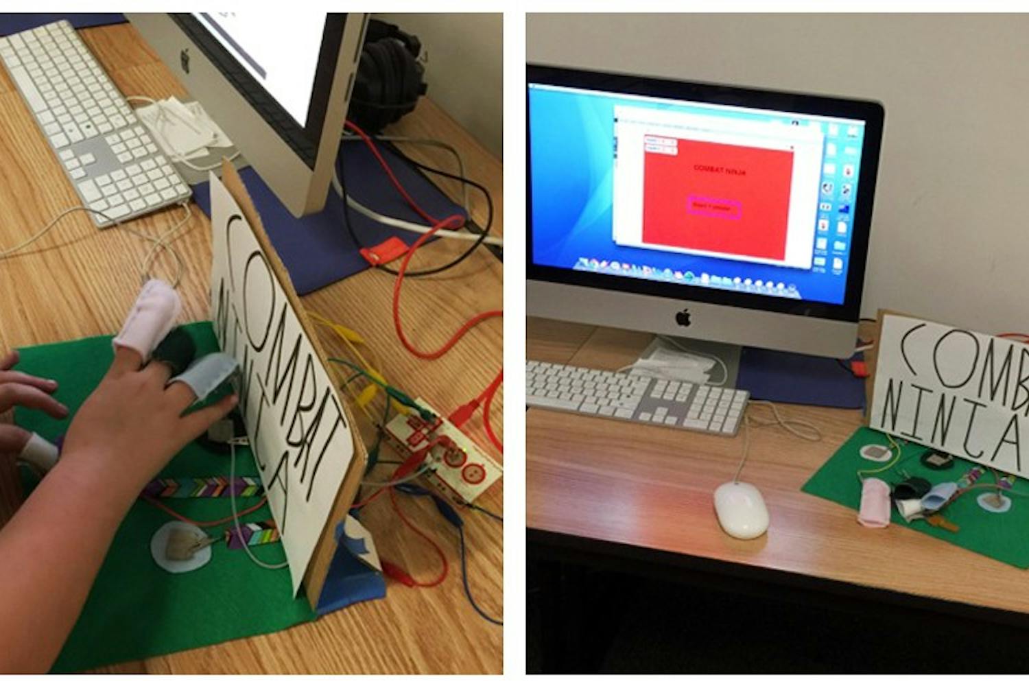 Using the scratch software developed by Kafai, students create their own video games, which are then tested by their peers outside of the class in an arcade day.