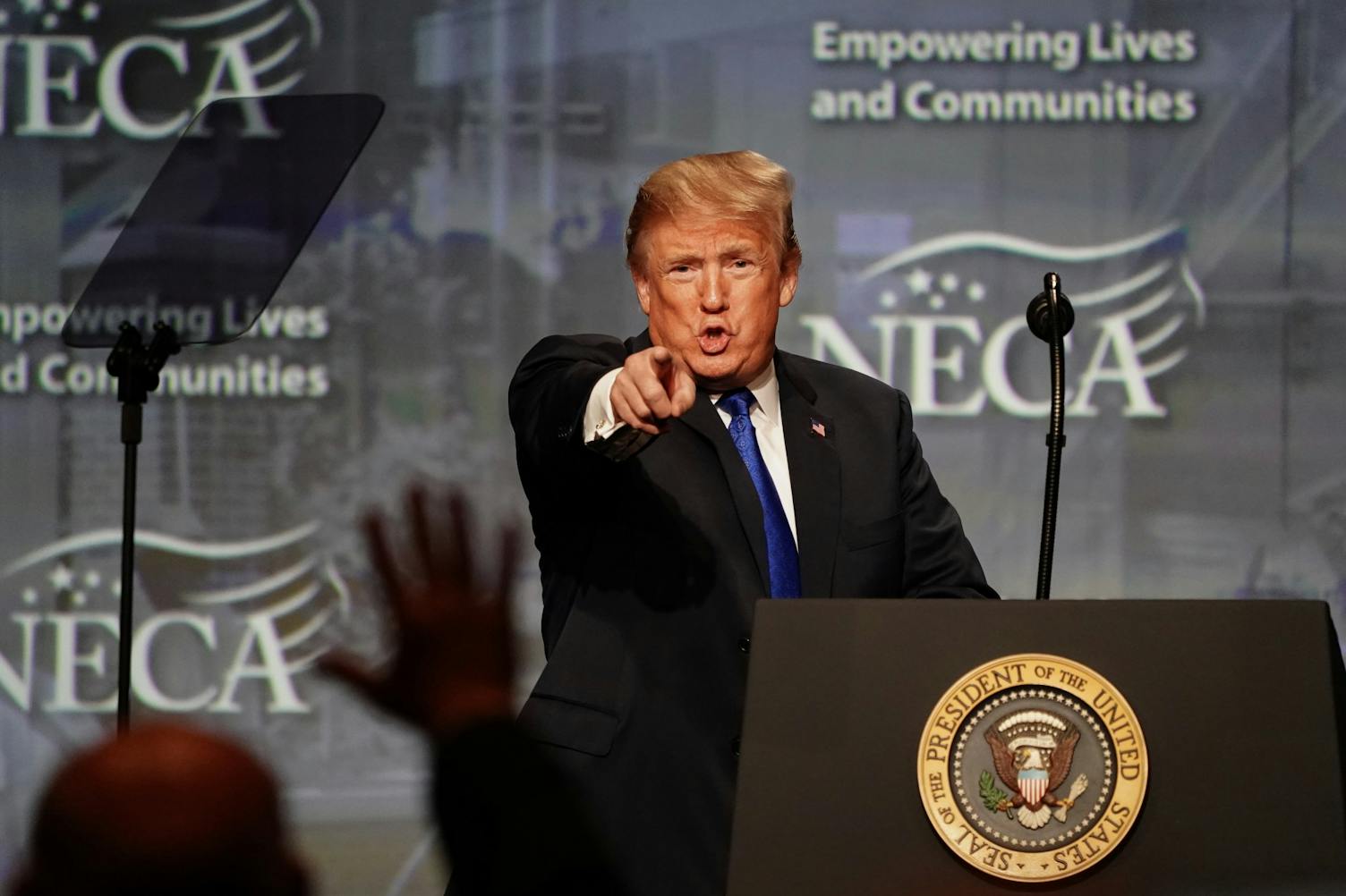 Donald Trump NECA Philadelphia October 2 2018.jpg