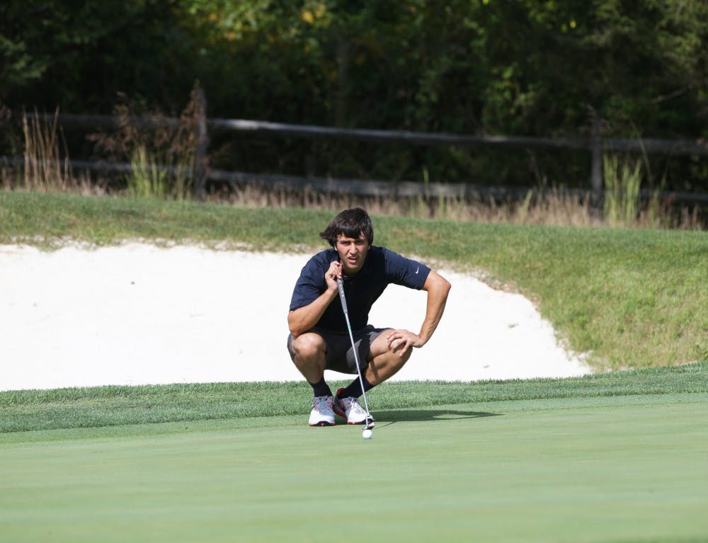 150912 University of Pennsylvania - Men's Golf at Philadelphia Crickett Club, Militia Hill Course