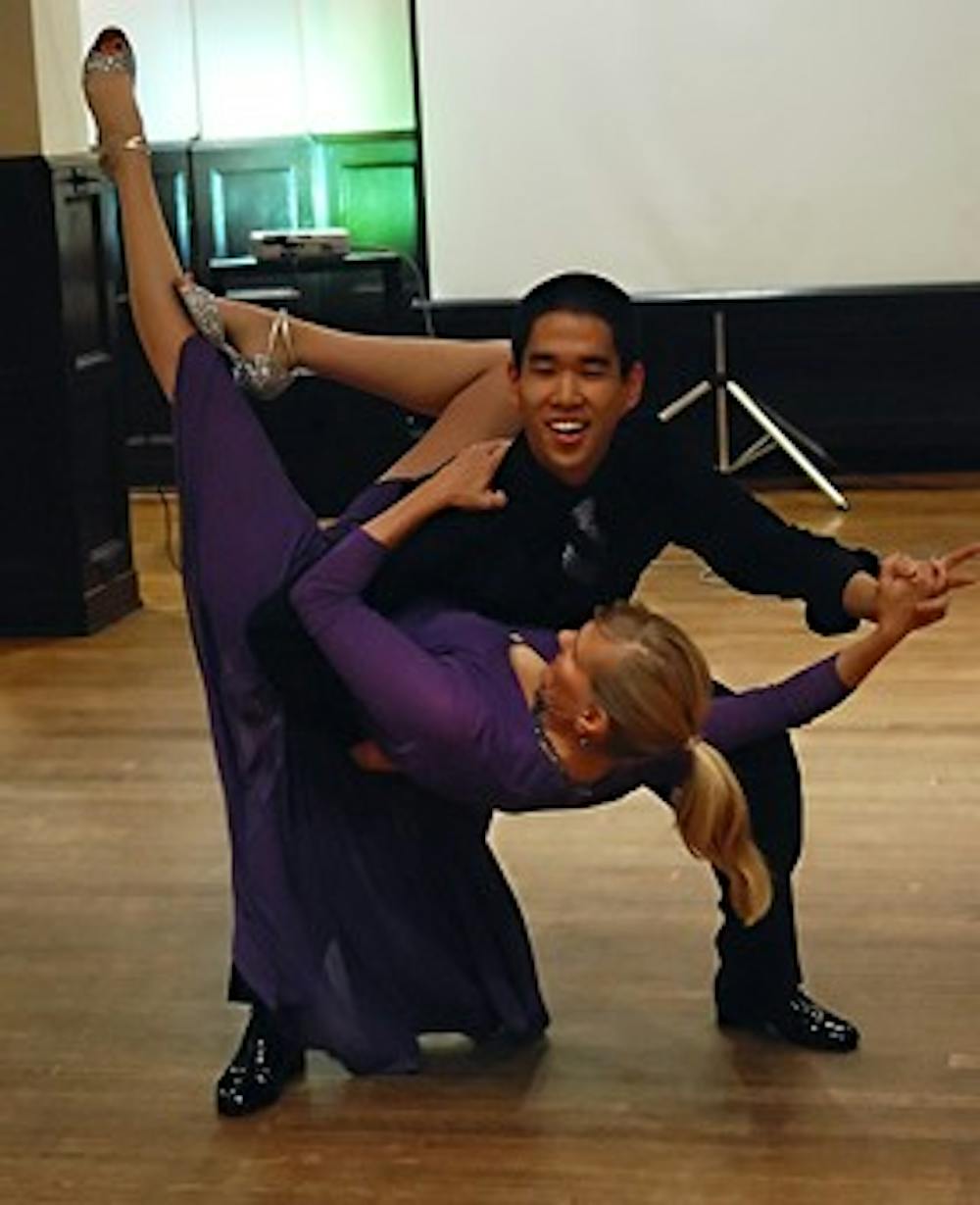 Profs dance the night away