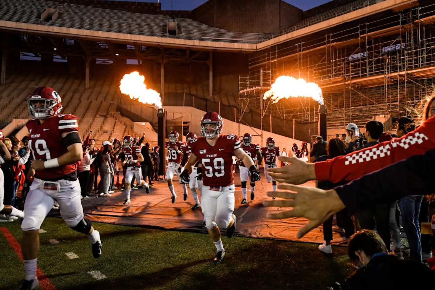 Football vs. Dartmouth Fire Brian O'Neill.jpg