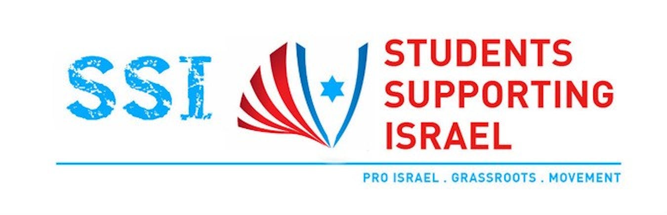 students supporting israel logo