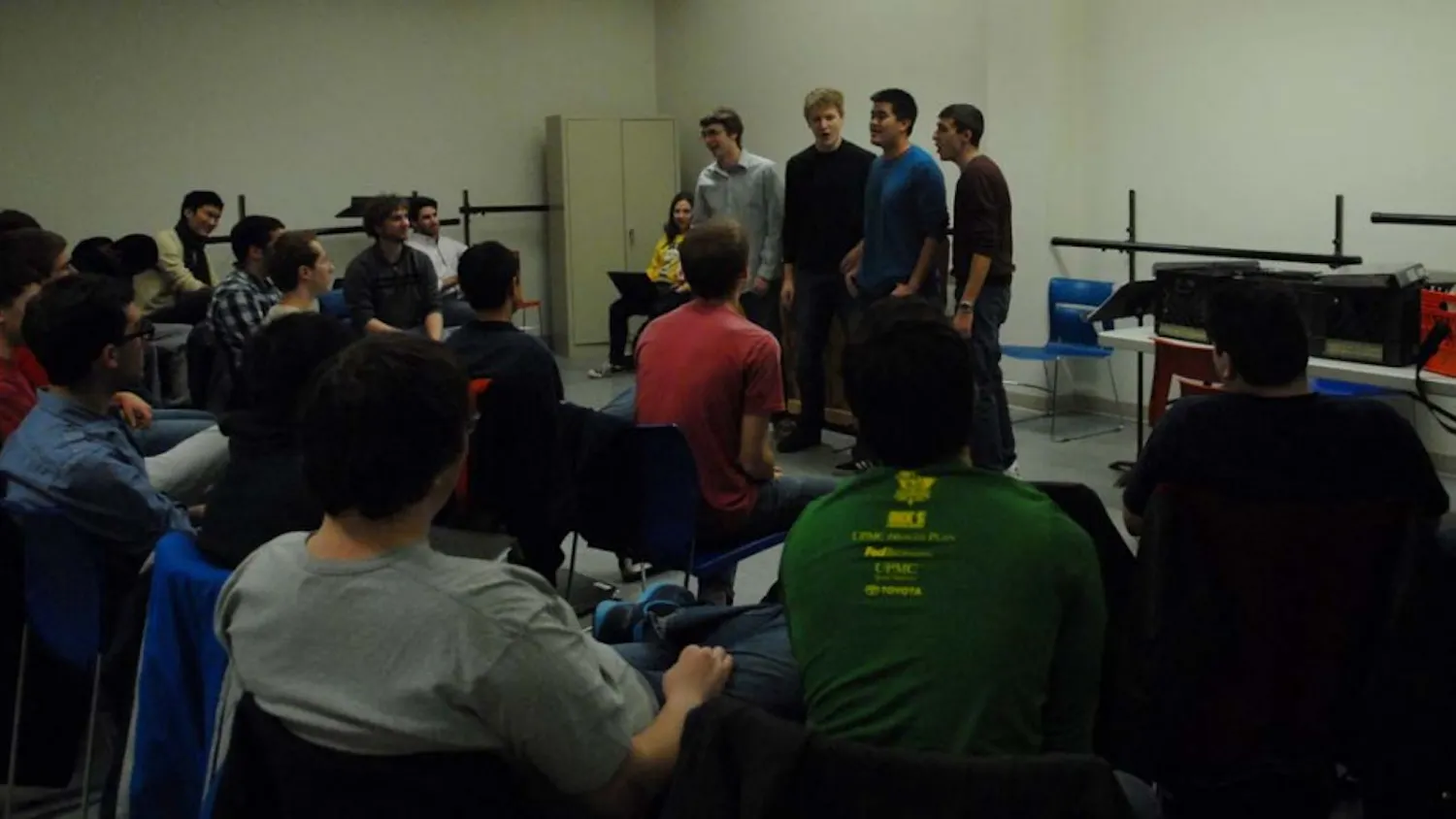 ice sculpture thing in law school