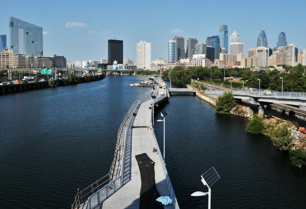 Schuylkill River Ramp Construction