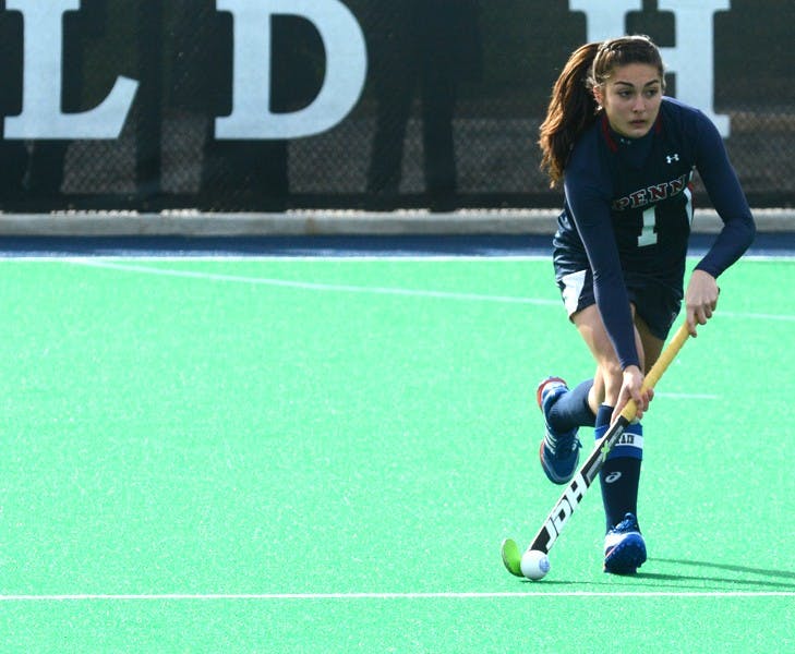 Penn Field Hockey Loses 1-5 to Princeton