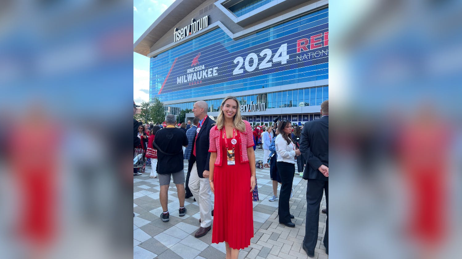 2024 Republican National Convention Isabella Corman (Photo courtesy of Isabella Corman)