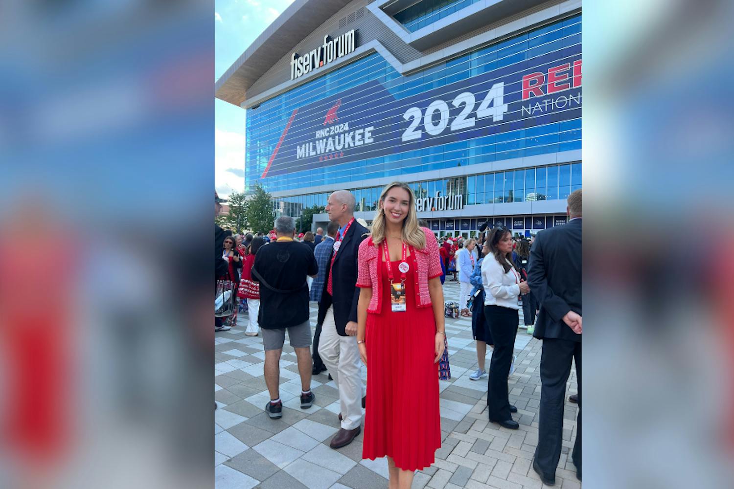 2024 Republican National Convention Isabella Corman (Photo courtesy of Isabella Corman)